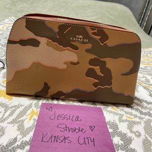 Coach Wild Cano Large Cosmetic Case
